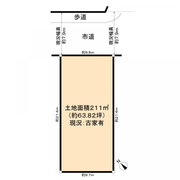 名古屋市天白区植田山１丁目 間取図