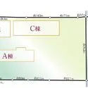 那須塩原市南町 A棟B棟C棟区画図
