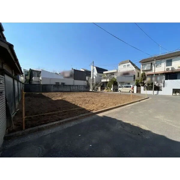 杉並区成田東１丁目 北東側前面道路