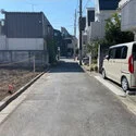 杉並区成田東１丁目 北西側前面道路
