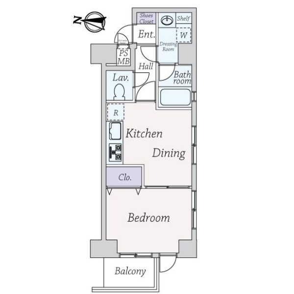 ライオンズマンション松原第２ 間取図