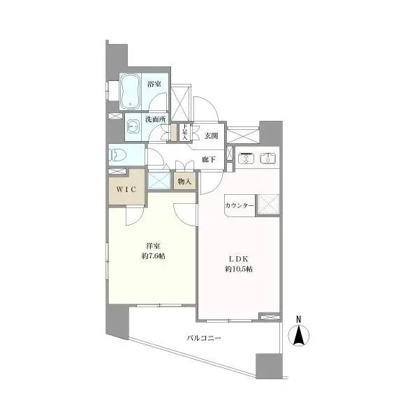 プライア渋谷 間取図