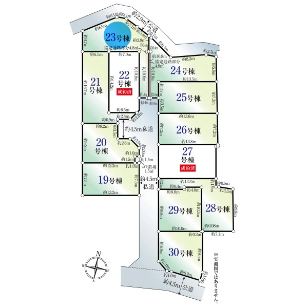 横浜市港南区笹下２丁目 その他区画図
