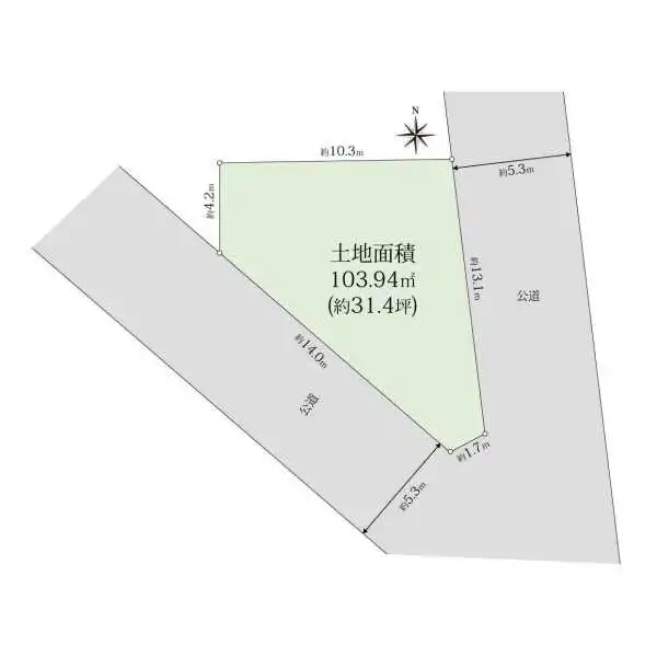 世田谷区奥沢１丁目 間取図