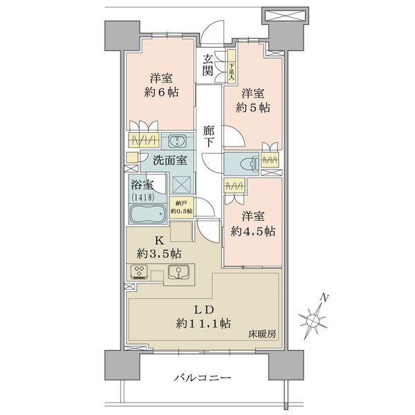 ＳＨＩＮＴＯ　ＣＩＴＹ（シントシティ） 間取図