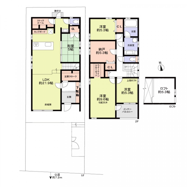 名古屋市千種区赤坂町１丁目 間取図