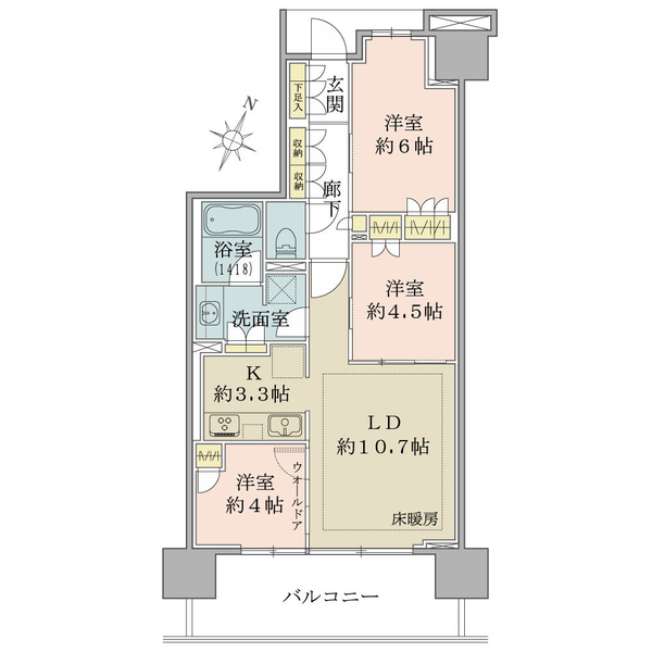 ＳＨＩＮＴＯ　ＣＩＴＹ（シントシティ） 間取図