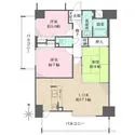 藤和シティホームズ一条戻橋 間取図