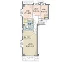 東急ドエルアルス石川台ＩＩ 間取図