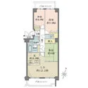 北柏パークハウス 間取図