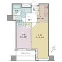 クロスエアタワー 間取図