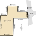 武蔵村山市伊奈平５丁目 区画図