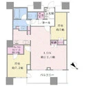パークタワー勝どきサウス 間取図