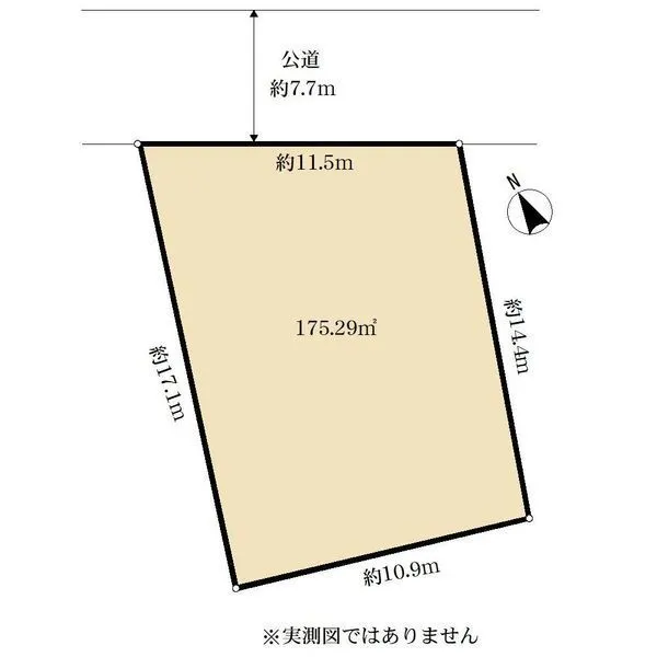 稲城市東長沼 間取図(平面図)