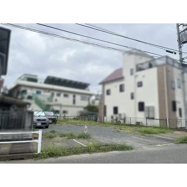 稲城市東長沼 現地(現況駐車場)