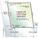 杉並区宮前２丁目 区画図