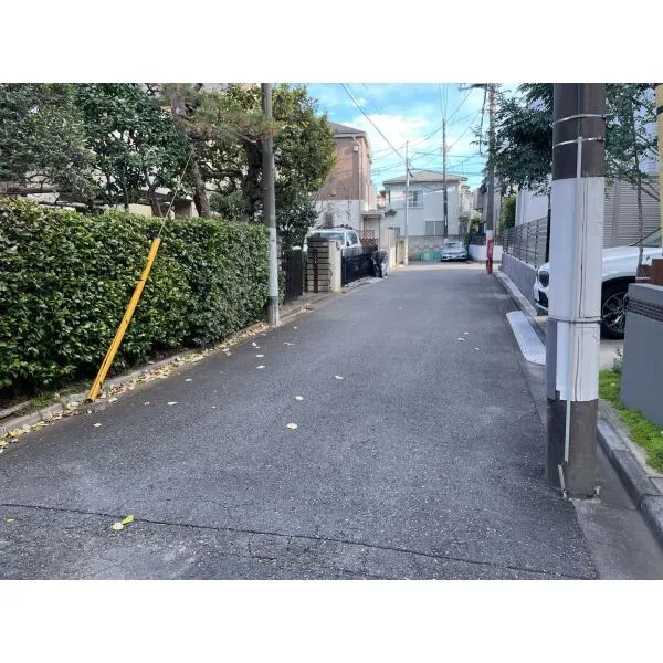 杉並区宮前２丁目 南西側前面道路
