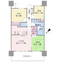 グレーシアスクエア横浜鶴見 間取図