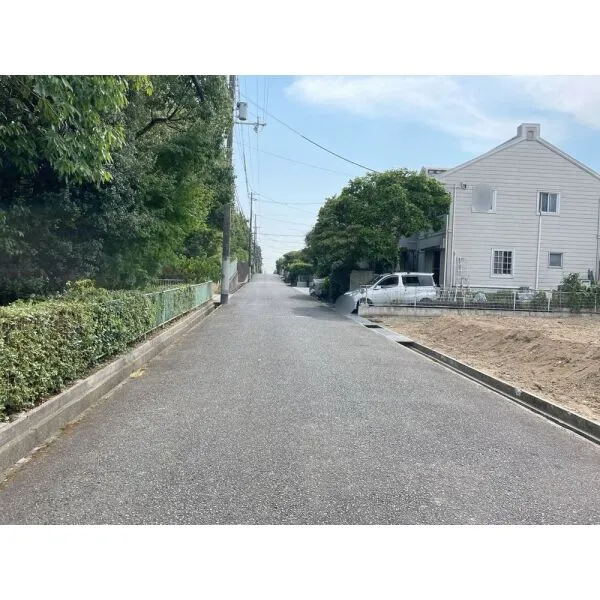 神戸市西区春日台9丁目 前面道路