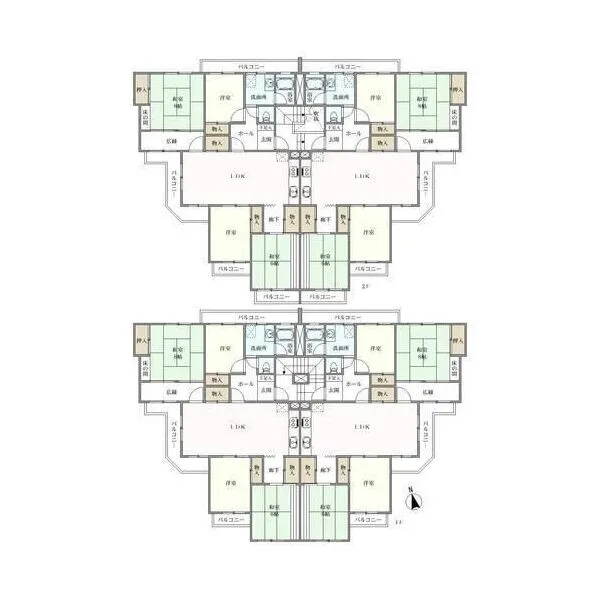 愛知県名古屋市千種区見附町２丁目 間取図