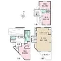 目黒区上目黒５丁目 間取図
