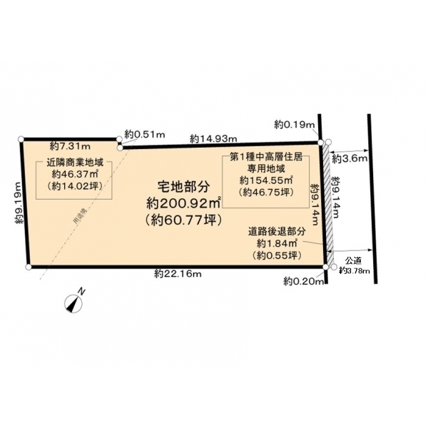 中野区南台２丁目 間取図