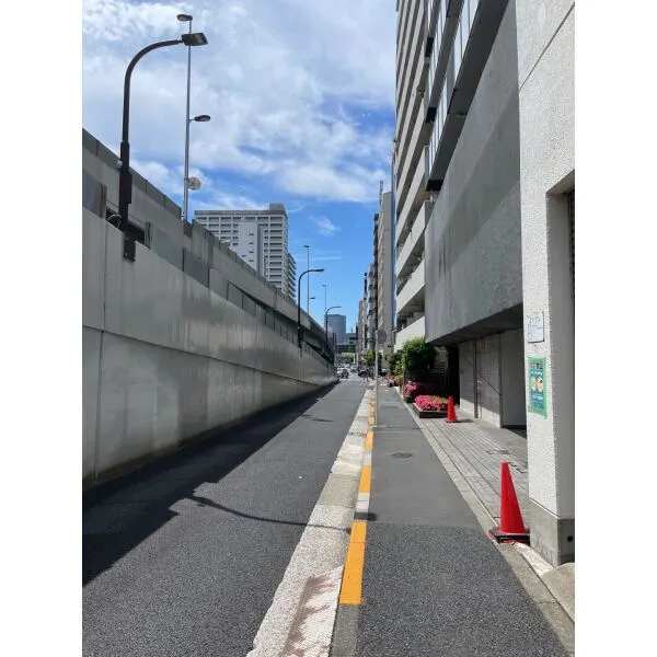 カルムインフォアームズ東京コア 前面道路