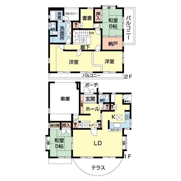 高槻市上土室３丁目 間取図