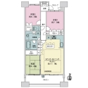 エステ・シティ船橋五番館 間取図