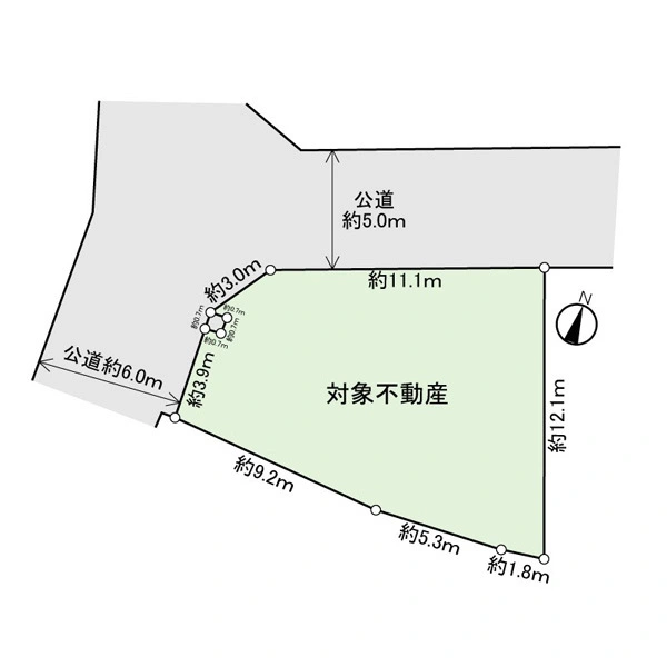 流山市名都借 間取図