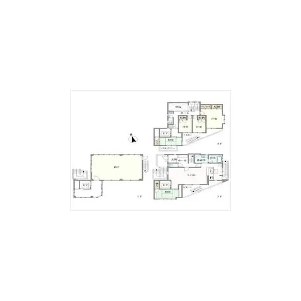 横浜市鶴見区岸谷２丁目 間取図