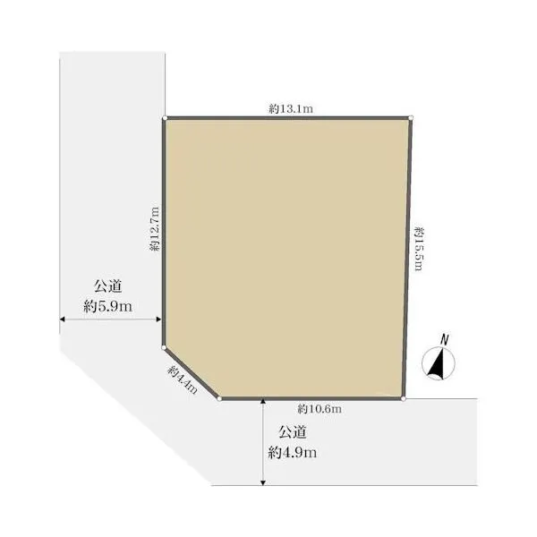 八王子市めじろ台１丁目 区画図