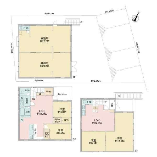 町田市南町田１丁目 間取図