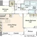 ザ・パークハウス三番町テラス 間取図