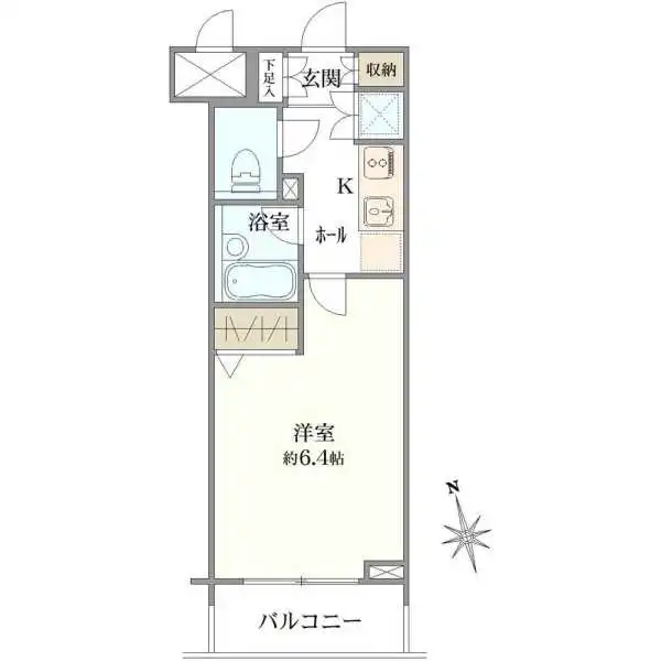 スパシエ練馬アヴェニティー 間取図
