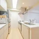 ライオンズグローベル浅草雷門 キッチン。CGで作成したリフォームイメージです、掲載の画像は現況優先とします