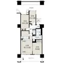 セントラルレジデンス城東シティタワー 間取図
