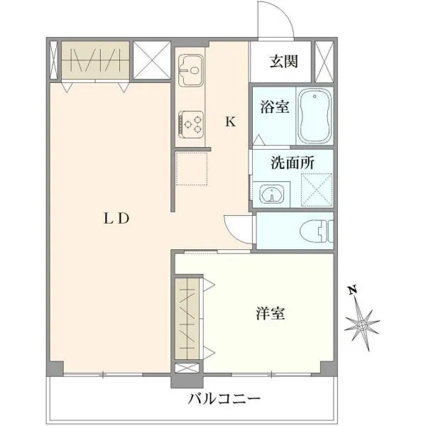 亀有ダイヤモンドマンション 間取図