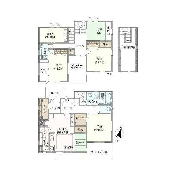 横浜市南区永田南２丁目 間取図