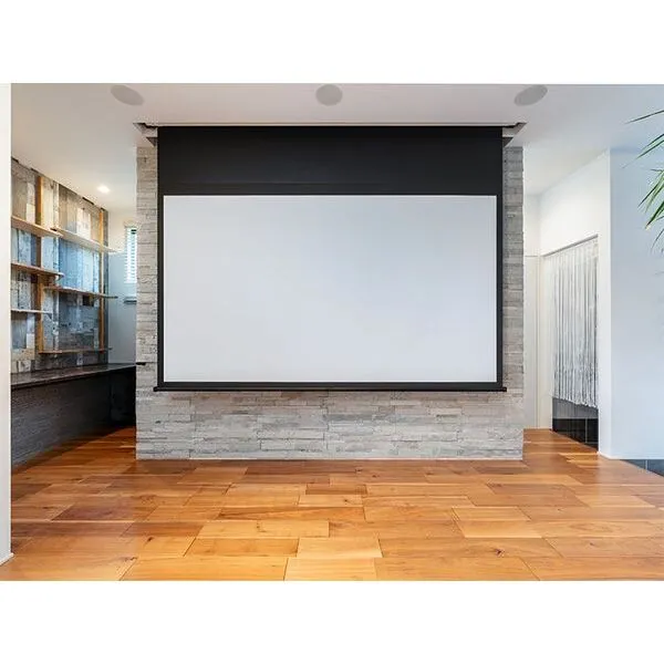流山市おおたかの森南3丁目 壁掛けテレビ部分には、プロジェクターの投影も可能です!