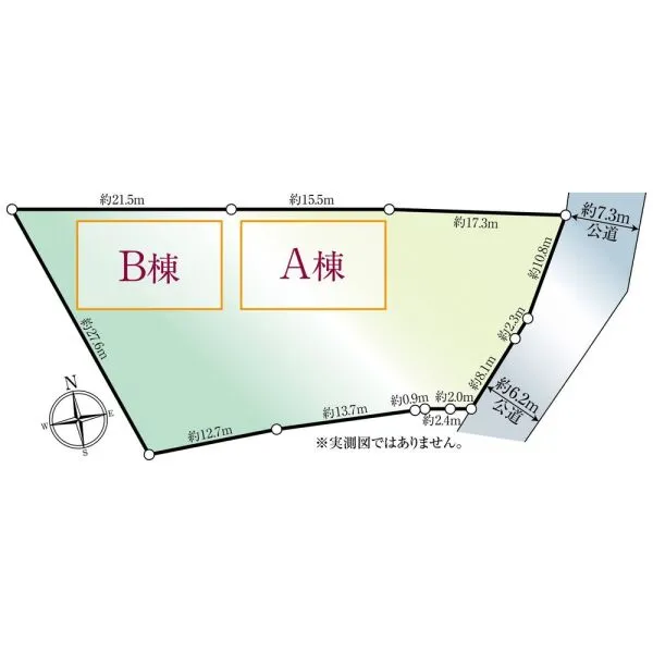 フェアリー A棟B棟区画図