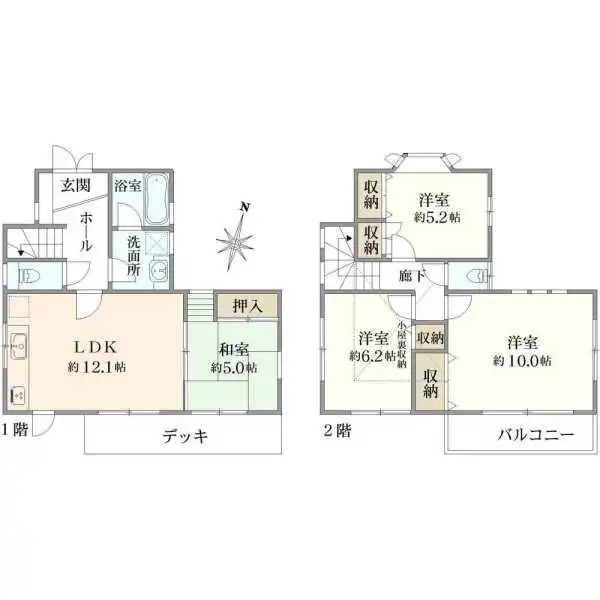 国分寺市西町２丁目 間取図