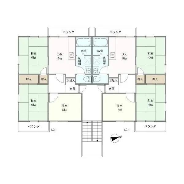 長久手市塚田 間取図