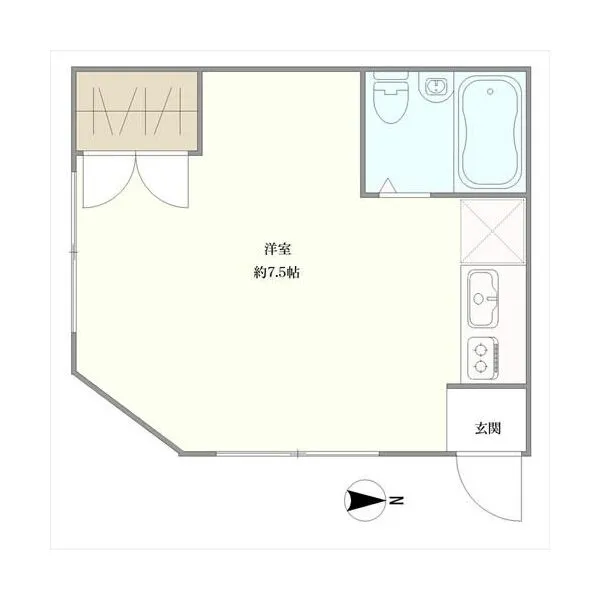 東京都葛飾区新小岩2丁目 東側外観(2026年7月撮影)