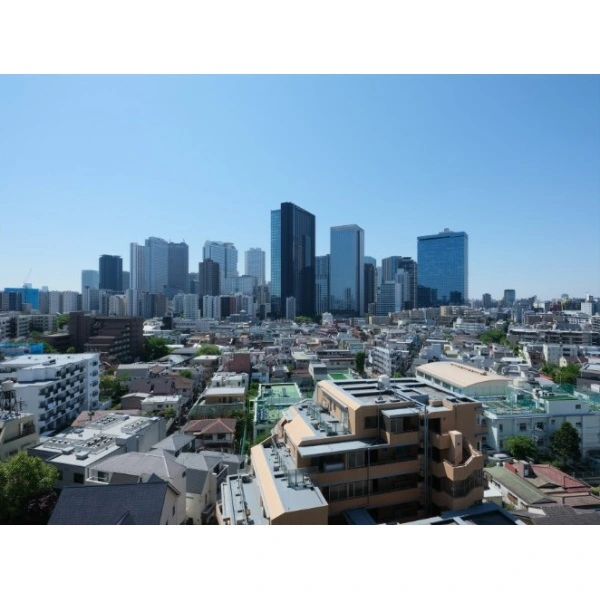 It's東京フォーサイトスクエア バルコニーからの眺望