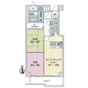 コスモアベニュー二条通 間取図