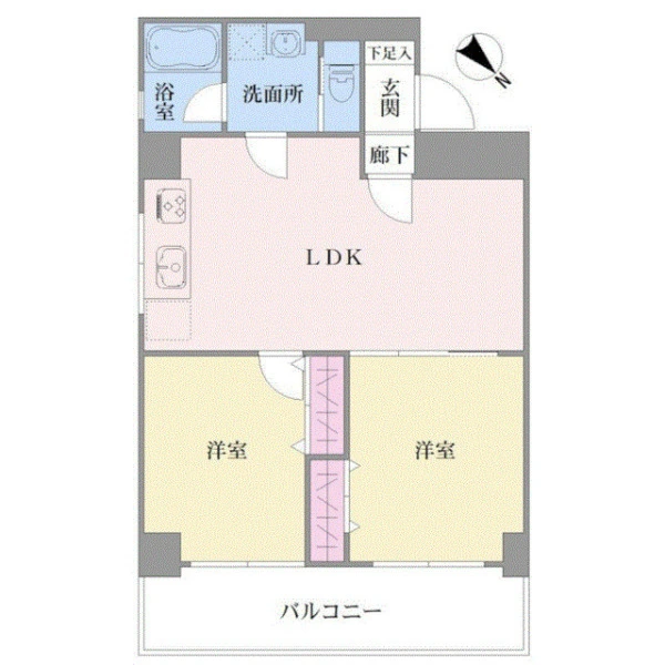 グランドコート川崎 間取図