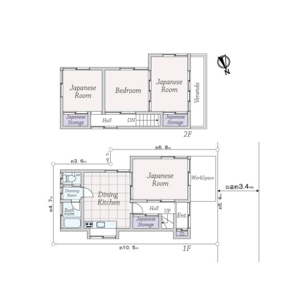 墨田区東向島３丁目 間取図