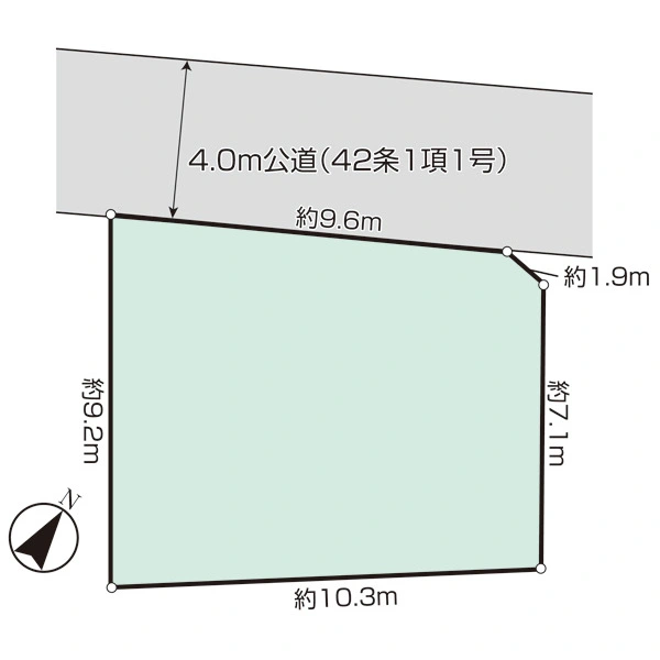 世田谷区岡本３丁目 間取図