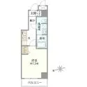 パティーナ住吉Duo 間取図